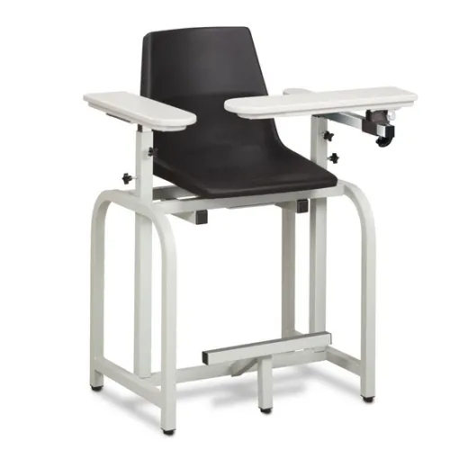 Clinton Industries - From: 66011-P To: 66011-SG - Standard Lab Series, extra tall EZ clean chair