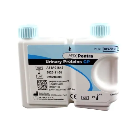 Horiba - ABX Pentra - 1220001642 - General Chemistry Reagent Abx Pentra Urine Protein For Abx Pentra 400 Clinical Chemistry Analyzer 100 Tests