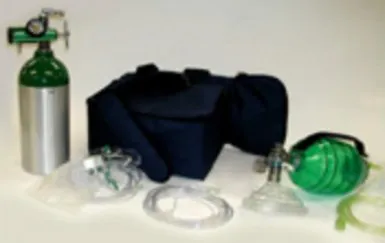 Mada Medical Products - First-In - 1411E - First-in Oxygen Resuscitator Kit (empty) Size M9 Aluminum