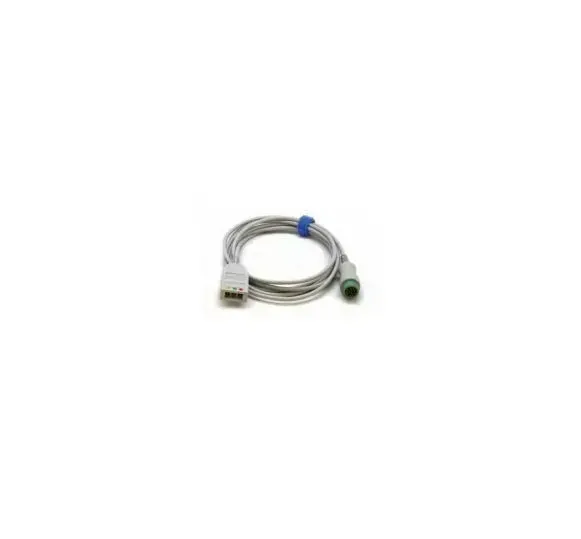 Mindray USA - 0010-30-42720 - Ecg Cable 10 Foot, 12-pin, Pediatric/neonatal Lifestage, 3-leads, Defib-proof, Reusable For Dpm 6, Dpm 7, Passport 8, Passport 12, T1 Patient Monitor