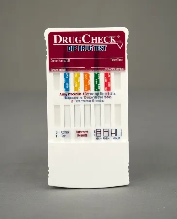 Express Diagnostics - DrugCheck Dip Drug Test - 30901 - Drugs Of Abuse Test Kit Drugcheck Dip Drug Test Amp, Bzo, Coc, Mamp/met, Mtd, Opi300, Oxy, Ppx, Thc 25 Tests Clia Non-waived