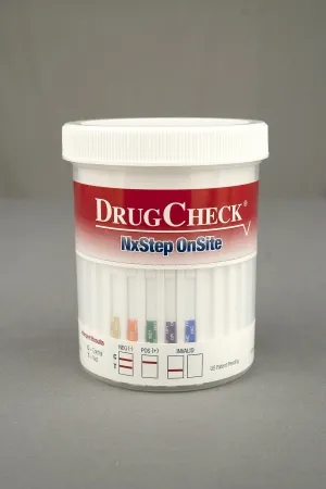 Express Diagnostics - DrugCheck NxStep OnSite - 65515 - Drugs Of Abuse Test Kit Drugcheck Nxstep Onsite Bzo, Coc, Mamp/met, Opi, Thc 25 Tests Clia Non-waived