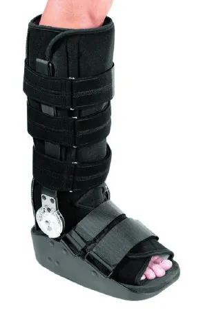 DJO - MaxTrax - 11-1383-4-00000 - Ankle Brace Maxtrax Large Hook And Loop Closure Male 10-1/2 To 13-1/2 / Female 11-1/2 To 14-1/2 Foot
