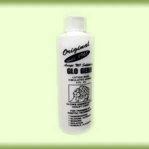 Glo-Germ - Glo Germ - GGG - Germ Simulator Glo Germ 8 oz. Bottle Glo Germ White Powder / Purified Water NonSterile