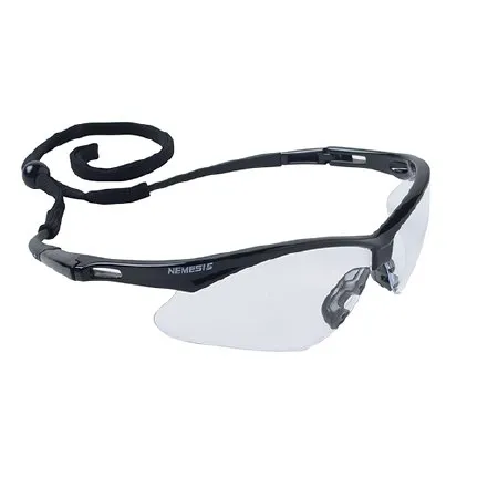 Kimberly Clark - 25679 - Safety Glasses, Clear Lens, Anti-Fog, Black Frame, 12/cs