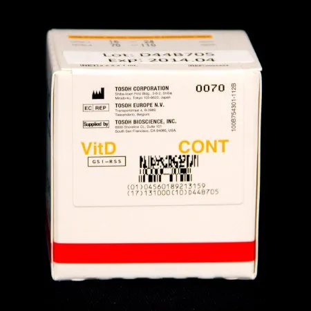 Tosoh Bioscience - AIA-Pack - 025434 - Immunoassay / Nutritional Assessment Control Set AIA-Pack 25-hydroxyvitamin D (Vitamin D)