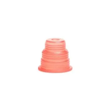 Bio Plas - 8355 - Hexa-flex™ Tube Closure Polyethylene Snap Cap Red For 10, 12, 13, 16 And 18 Mm Blood Collection And Culture Tubes Nonsterile