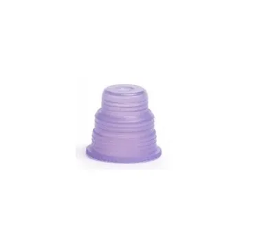 Bio Plas - Hexa-Flex - 8360 - Hexa-Flex Tube Closure Polyethylene Snap Cap Lavender For 10  12  13  16 and 18 mm Blood Collection and Culture Tubes NonSterile