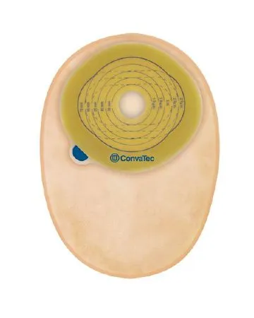 Convatec - Esteem+ - From: 416704 To: 416710 -  Ostomy Pouch  One Piece System 8 Inch Length 1 Inch Stoma Closed End Pre Cut