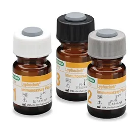 Bio-Rad Laboratories - 370X - Immunoassay Control Kit Lyphochek® Immunoassay Plus Minipak Multiple Analytes 3 Levels 3 X 5 Ml