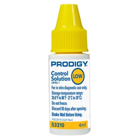 Prodigy Diabetes Care - From: 53310 To: 53350 - Blood Glucose Control Solution 4 mL Low Level