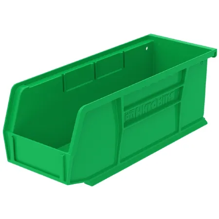 Akro-Mils - Akrobins - 30224GREEN - Storage Bin Akrobins Green Plastic 4 X 4-1/8 X 10-7/8 Inch