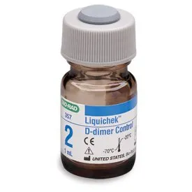 Bio-Rad Laboratories - Liquichek - 27102 - Coagulation Control Liquichek D-Dimer Level 2 6 X 1 mL