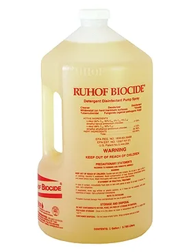 Ruhof Healthcare - Rufect - 345RFTGL - Rufect Surface Disinfectant Cleaner Quaternary Based J-fill Dispensing Systems Liquid 1 Gal. Jug Mild Scent Nonsterile
