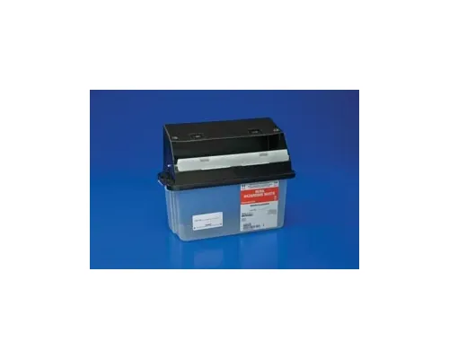Cardinal Health - 8605RC - Hazardous Waste Container, Counterbalance Lid, Black, 5 Qt, 14/cs (Continental US Only)