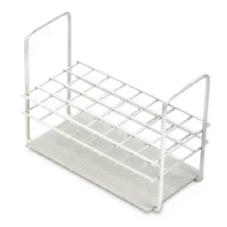 Market Lab - 7450 - Test Tube Rack 32 Place 13 To 16 Mm Tube Size White 3 X 4-1/2 X 6-2/5 Inch