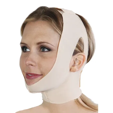 Medico International - T-118-M - Facial Support Wrap Medium SuperSilky Fabric Beige