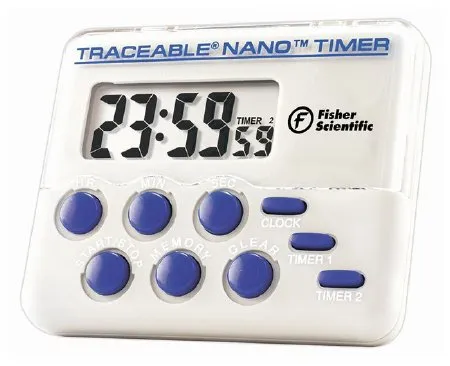 Fisher Scientific - Traceable - 1464983 - Electronic Alarm Timer Lab Timer Traceable 24 Hours Digital Display