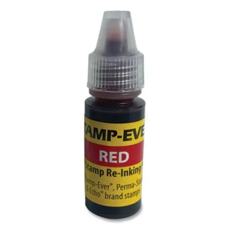Trodat - USS-IR62 - Refill Ink For Clik! And Universal Stamps, 7 Ml Bottle, Red