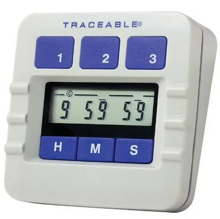 Cole-Parmer Inst. - Traceable - 94460-60 - Electronic Alarm Timer 2 Channel Traceable 10 Hours Digital Display