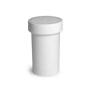 Precision Dynamics - Pharmex - WOJ-1 - Ointment Jar Pharmex Plastic White 1 Oz.