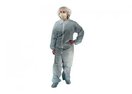Dukal - 382XXL - Coverall 2X-Large White Disposable NonSterile