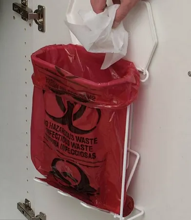 Market Lab - MarketLab - 3002 - Biohazard Waste Bag Marketlab 1 Gal. Red Bag