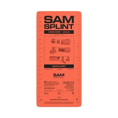 The Seaberg - SAM - SP500-OB-EN - Sam Moldable Splint Orange