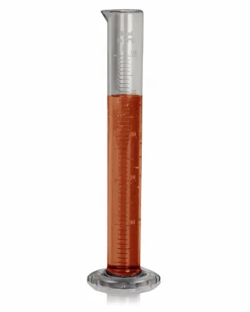 Bel-Art Products - 286920000 - Graduated Cylinder Octagonal Base Tpx Pmp 50 Ml