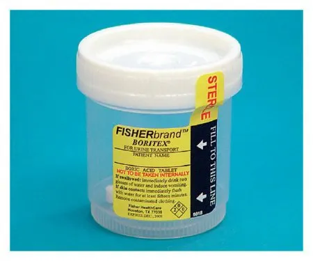 Fisher Scientific - Therapak - 22130409 - Urine Specimen Collection Kit Therapak 45 Ml Polypropylene Tamper Evident Collection Vial