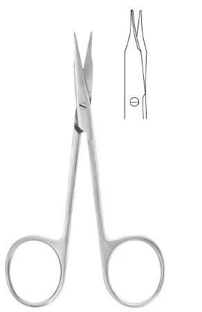McKesson - 43-1-110 - Tenotomy Scissors Mckesson Argent Stevens 4-1/8 Inch Surgical Grade Stainless Steel Finger Ring Handle