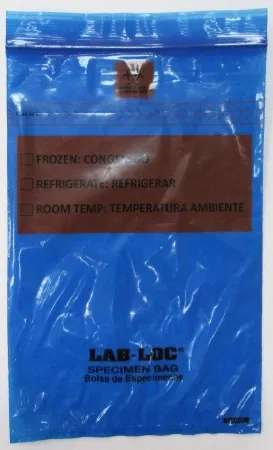 Elkay Plastics - LABZ69BL - Lab-Loc Specimen Bags with Removable Biohazard Symbol
