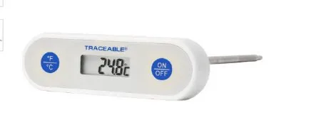 Cole-Parmer Inst. - Traceable - 90205-04 - Digital Piercing Thermometer Traceable Fahrenheit / Celsius -58° To +536°f (-50° To +280°c) Stainless Steel Probe Insertable Battery Operated