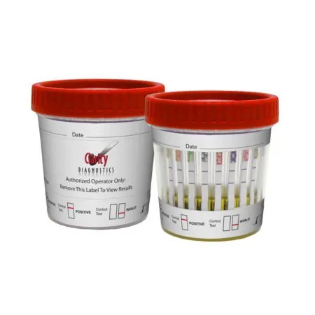 Clarity Diagnostics - From: CD-CDOA-6124 To: CD-CDOA-6125 - Clarity CLIA Waived Round Cup 12 Panel (AMP/BAR/BUP/BZO/COC/MAMP/MDMA/MTD/OPI2000/OXY/PCP/THC)