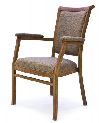 Graham-Field - Franklin - CDS3031WRCOM - Reception Chair Franklin Specify Color When Ordering Fixed Armrests Specify Fabric When Ordering