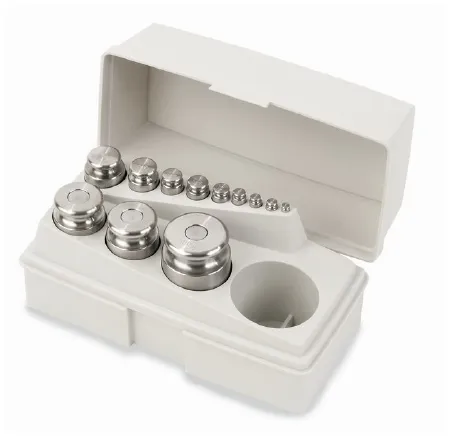 Fisher Scientific - Troemner - 2301103 - Troemner Calibrated Weight Set Astm Class 7 Classification, Cylindrical With Handling Knob Shape