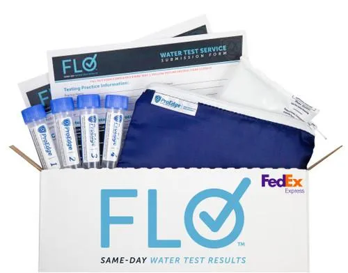 ProEdge Dental - 91601 - Kit Contents: Mail-In Test Kit with (16) specimen vials, submission form, instructions for use, nylon pouch, overnight FedEx shipping label with FedEx clinical pack, insulated mailer