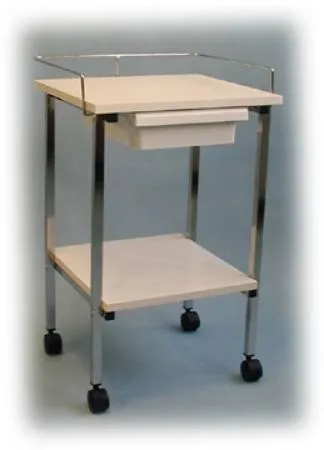 Brandt Industries - 36411 - Instrument Table Stand Laminate 1 Drawer 1 Shelf