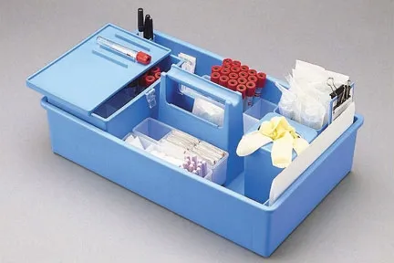 Fisher Scientific - 22038451 - Phlebotomy Tray Unit For Drawing Medium Volume Of 40+ Tubes