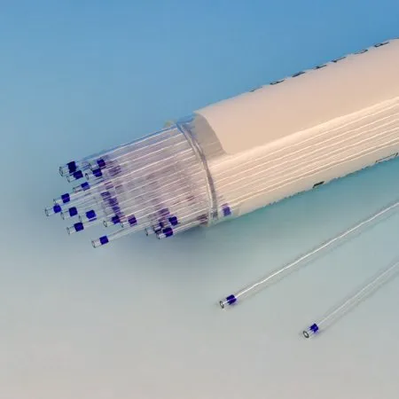 Globe Scientific - 51680 - Mico-Hematocrit Capillary Tube, Plastic, Untreated, Blue Tip, 100/vial, 10 vial/bx