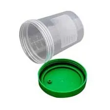 Amsino International - From: AS340 To: AS345  AMSureSpecimen Container AMSure 120 mL (4 oz.) Screw Cap Patient Information Poly Bagged Sterile / Sterile Inside Only