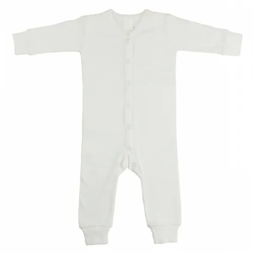 Bambini Layette Infant Wear - From: 1040WL To: 1040WS - BLI Interlock Union Suit Long Johns