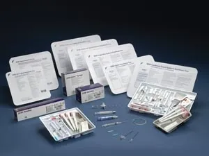 Becton Dickinson - 406301 - Support Tray Contains: No Procedure Needle, Lidocaine HCL (1%) 5mL, Clear Drape (Rx), 10/cs
