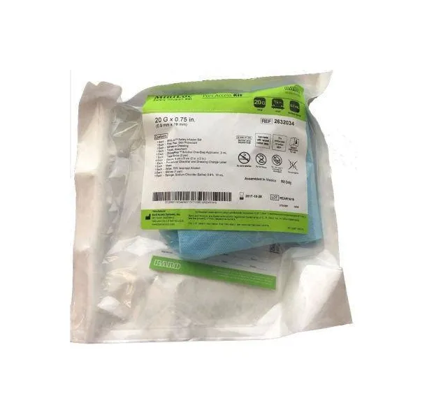 Bard - From: 2681910 To: 2682234 - MiniLoc PAK Safety Infusion Set with Y Injection Site, 19G x 0.75", 5/cs