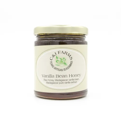 C & J Farms - From: 81441202406 To: 81441202420 - Vanilla Bean Infused Raw Honey