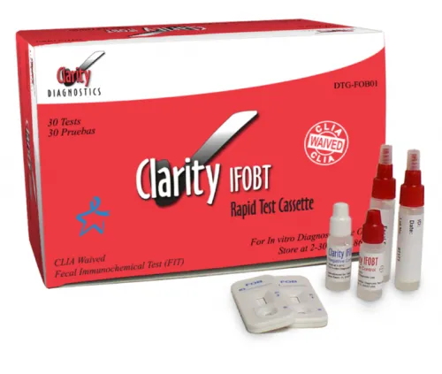 Clarity Diagnostics - DTG-F0B01-CLD - Immuno Fecal Occult Blood (ifobt) "clia Waived"