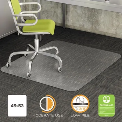 Deflecto - From: DEFCM13142 To: DEFCM13433F - Duramat Moderate Use Chair Mat For Low Pile Carpet