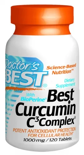 Doctors Best - D195 - Curcumin C3 Complex 1000mg