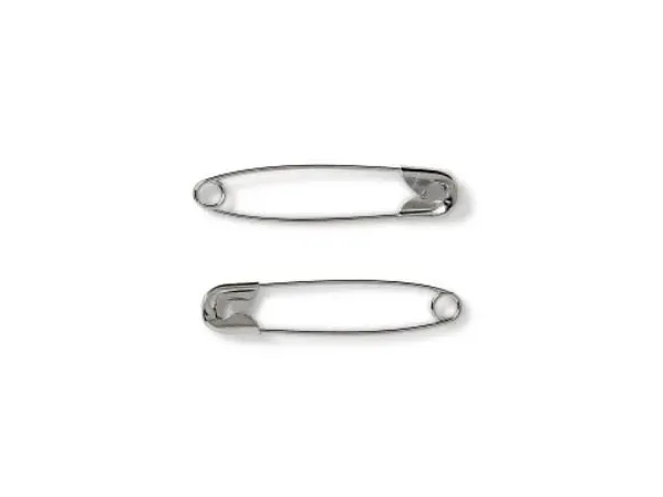 Medline - DYND73021 - Safety Pin Number 2 Stainless Steel Sterile