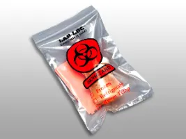 Elkay Plastics - LAB20609AS - Reclosable 3-Wall Specimen Transfer Bag (Assorted)